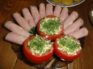 кухня закуски